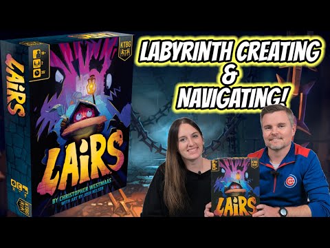 Lairs - A Non-Gamer's Preview Of This Dungeon Creating & Navigating Action Point Game