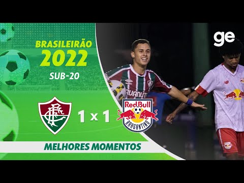 FLUMINENSE 1 X 1 BRAGANTINO | MELHORES MOMENTOS | 5ª RODADA BRASILEIRÃO SUB-20 2022 | ge.globo