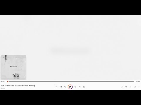 Rakhim - Talk To Me Nice (Bakhromovich Remix)