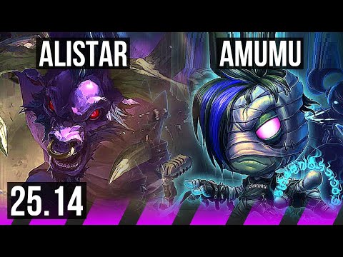 ALISTAR & Lucian vs AMUMU & Samira (SUP) | 4/1/23 | KR Master | 25.14