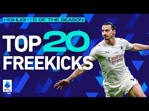 Top 20 free-kick goals | Highlights of the Season | Serie A 2021/22