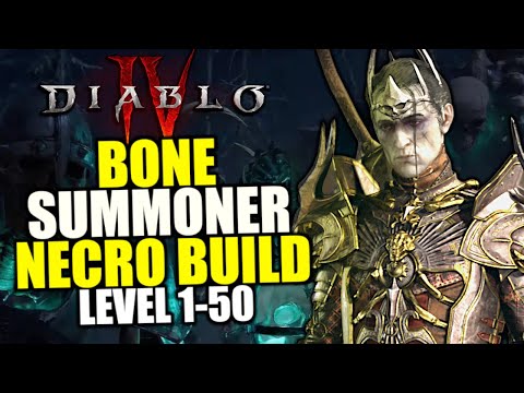 Diablo 4 Necromancer Leveling Build 1-50: Season 3 Summoner Necro Build