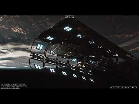 USS ARCHIMEDES leaves EARTH | MYVFX #startreklowerdecks