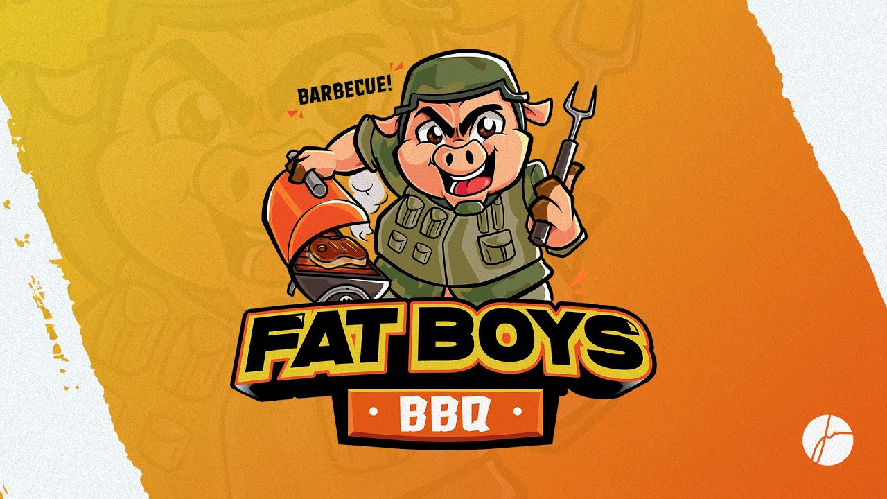 Vector Logo Timelapse - FatBoys BBQ