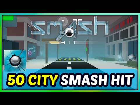 Smash Hit Custom Level Checkpoint Mod - 50 City #smashhit #viral #viralvideo #subscrib