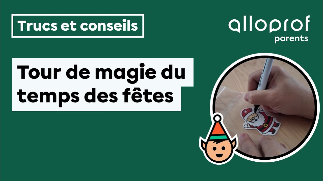 Tour de magie du temps des fêtes | Alloprof