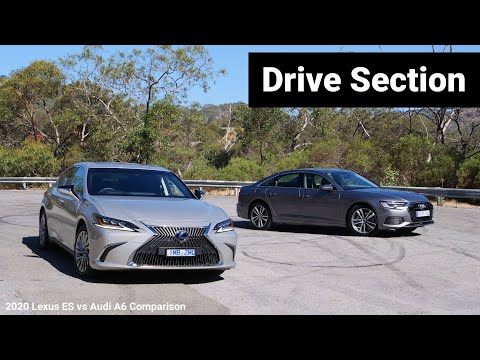 2020 Lexus ES vs Audi A6 Comparison – Can Lexus really compete with the Germans? | Drive Section