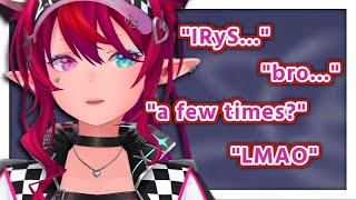 Chat can’t believe IRyS did this, and she’s done it several times already