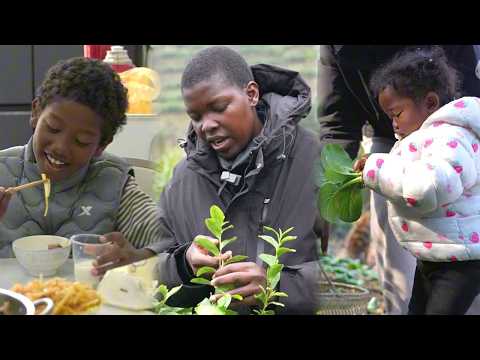 Took my daughter to pick some veggies, and she pulled them up by the roots!