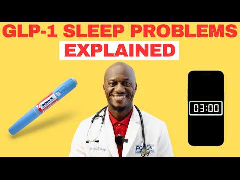 OZEMPIC/MOUNJARO USERS: Why Sleep Problems Happen & What to Do // Dr. G Explains