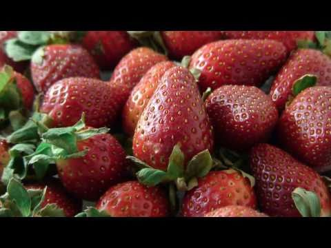 Strawberries time lapse