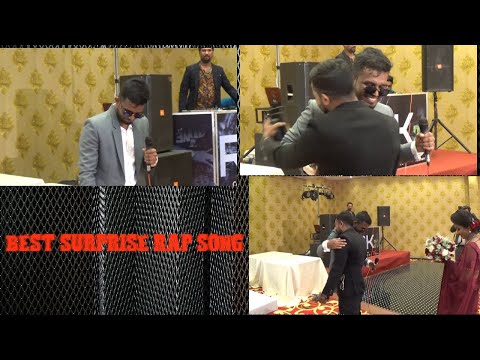 අයියාගේ WEDDING එක දවසේ මල්ලි කිව්ව SURPRISE රැප් ගීතය