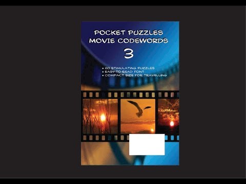 Book: Pocket Puzzles - Movie Codewords 3