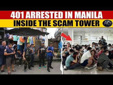 401 Arrested in the Philippines — What Police Found Inside This Scam Tower Is Terrifying