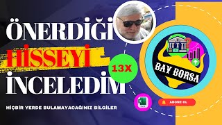 BORSACI DEDENİN ÖNERDEĞİ HİSSEYİ İNCELEDİM [ Güler Yatırım Holding ] #glryh #bor
