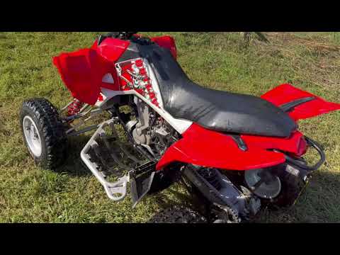 2008 Polaris OUTLAW 450 MXR Walkaround and Start Up before rebuild