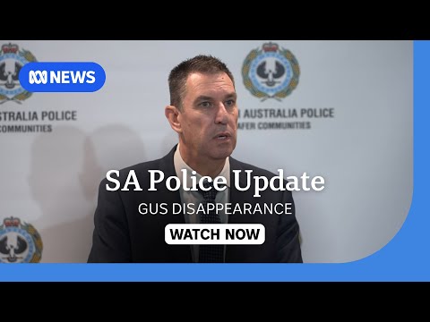 Police explain why they are treating Gus Lamont's disappearance as a major crime | ABC NEWS