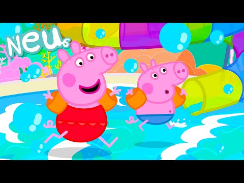 Peppa-Wutz-Geschichten 🛝 Das Erlebnisbad 🏊‍♀️ Videos für Kinder