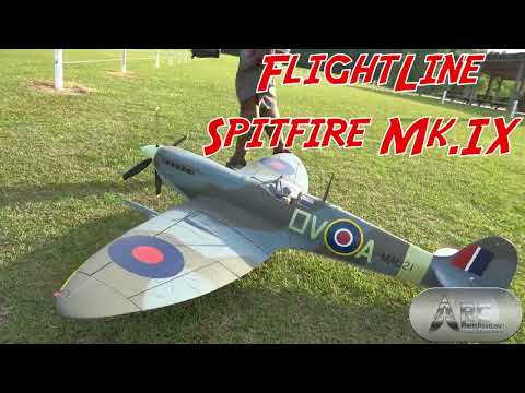 Flightline Spitfire MK Takes to the Skies in AMAZING WWII RC Action