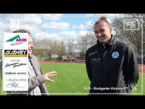 09.04.22 | Stimmen zum Spiel Sport-Union Neckarsulm - Stuttgarter Kickers 0:7