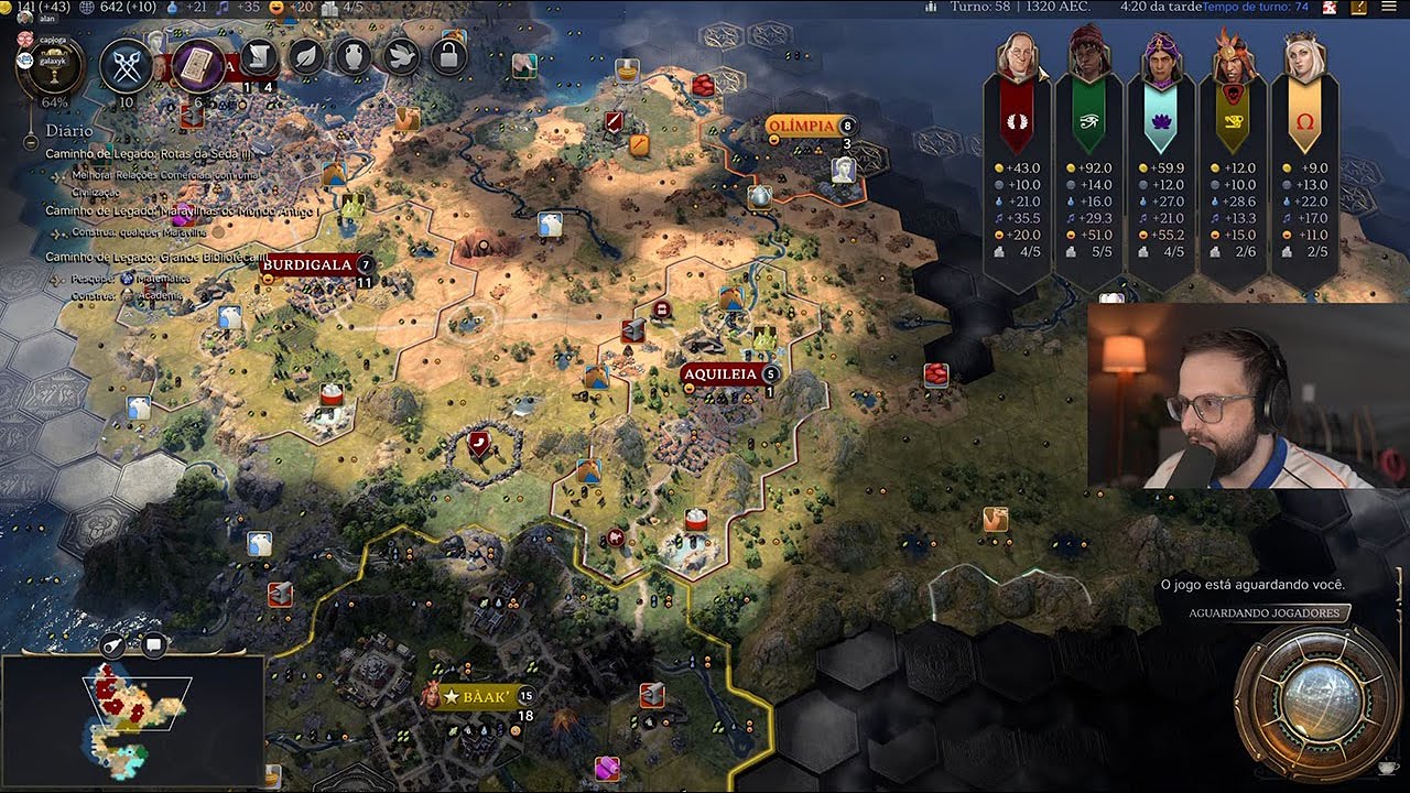 🔴 CIVILIZATION 7 COM OS COLEGAS