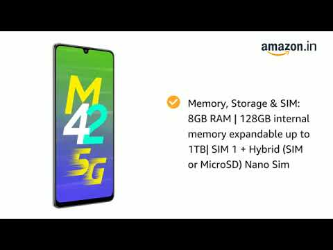 Samsung  Galaxy  M205G prism Dot Gray 8G RAM 128GB Storage