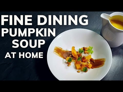 The best PUMPKIN SOUP you ever make AT HOME | Michelin Star Recipe