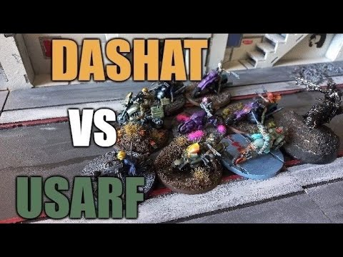 Infinity Reinforcements Battle Report - Dashat vs USARF (Supremacy)