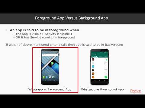 Hands on Background Services in Android What s New for Background Execution|packtpub com