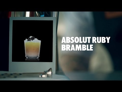 ABSOLUT RUBY BRAMBLE DRINK RECIPE - HOW TO MIX