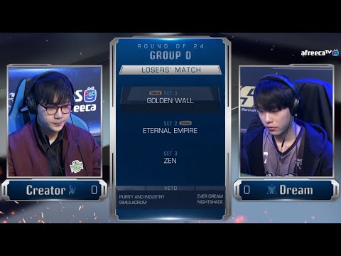 [2020 GSL S1] Ro.24 Group D Match4 Dream vs Creator