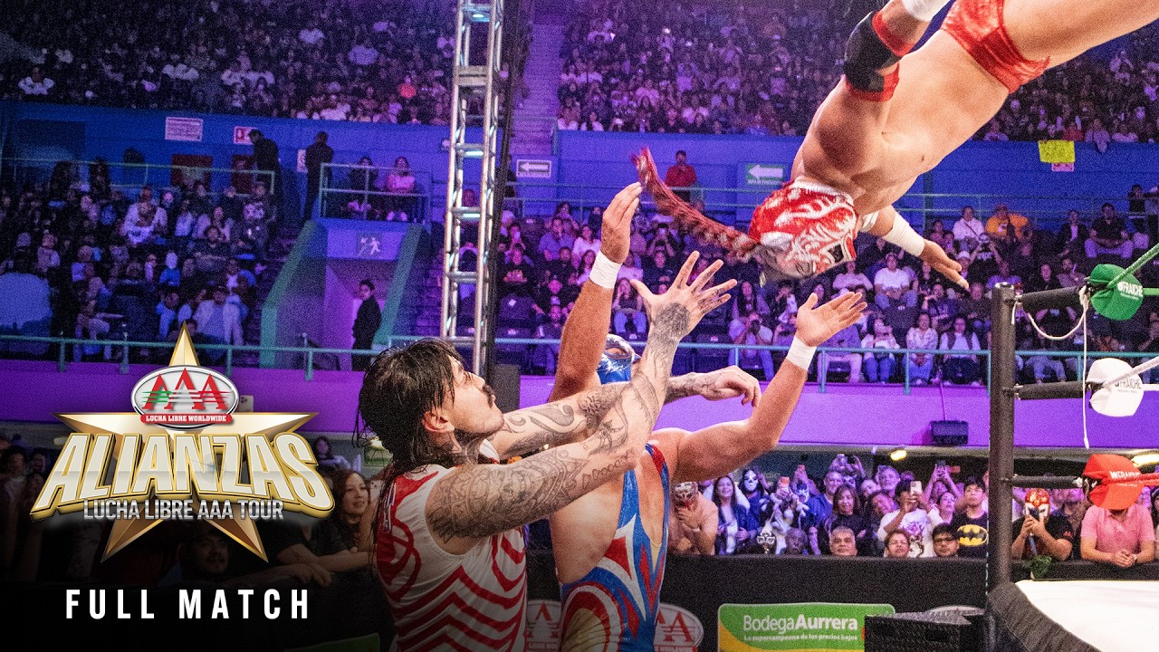 FULL MATCH: Dominik Mysterio & El Grande Americano vs. Dragon Lee & Vikingo: AAA Alianzas