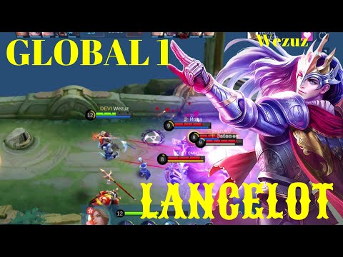 TOP 1 GLOBAL LANCELOT by Wezuz~Mobile Legends
