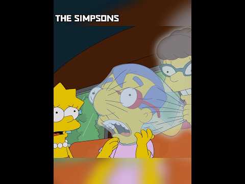 Lisa’s imaginary friend is keeping everyone away from her #cartoon #simpsons #movie