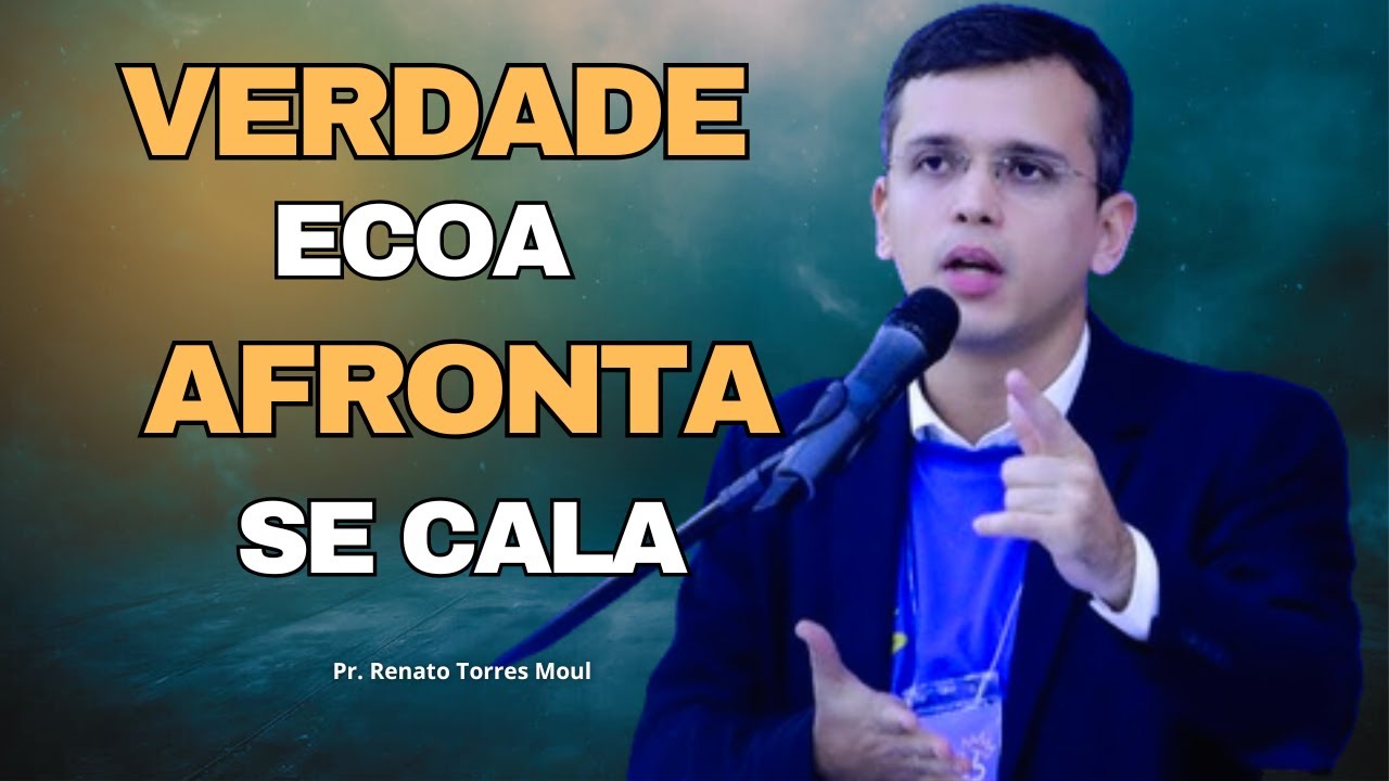 Pregação: AFRONTA Não Detém Quem VIVE da PALAVRA! l Pr. Renato Torres Moul ✔️