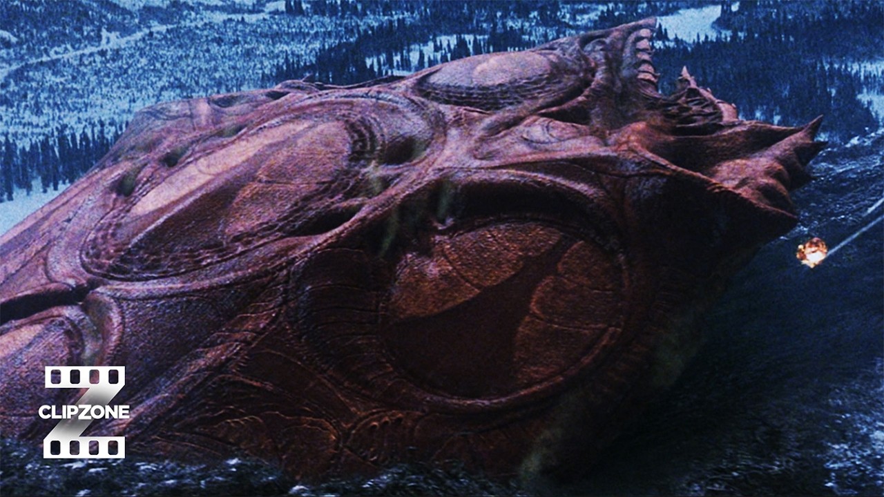 Aliens Helicopter Air Raid