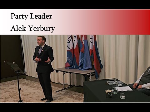 Northern Multi-Branch Meeting - Party Leader Alek Yerbury