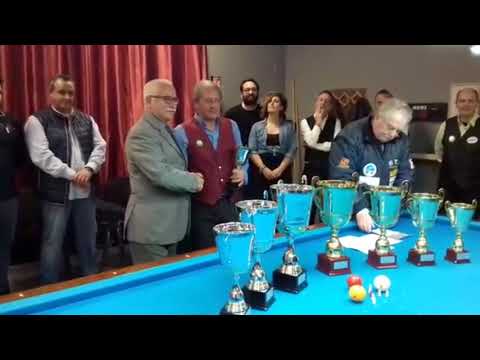 ENNIO CAMPOSTRINI Vince il Terzo Trofeo "Il Pallino" Leinì (To) 25/04/2019@PASSIONEBILIARDO-b8d