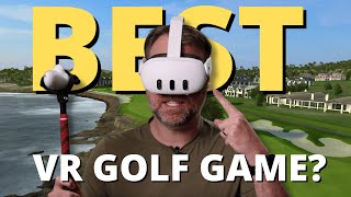 VR Golfing in Golf+ on the Meta Quest 3 Blew My Mind