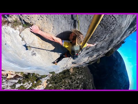 Rope Soloing in Gorges du Verdon / France