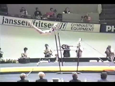 1st T ROM Celestina Popa Comp UB - 1987 World Gymnastics Championships 9.675