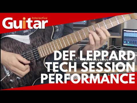 Def Leppard Tech Session | Performance | Jamie Humphries