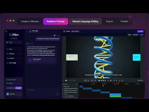 Turn Text into Accurate Course Videos（www.x-pilot.ai）