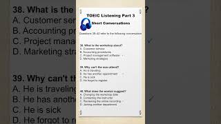 TOEIC Part 3: Listen Like a Pro! 🎯