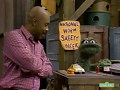 Classic Sesame Street Oscar Teaches Slimey How To Cross The Street