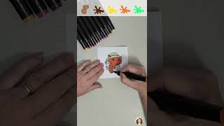 Capivara #shorts  #infantil #art #satisfying #satisfyingcolouring  #ytshorts #viral