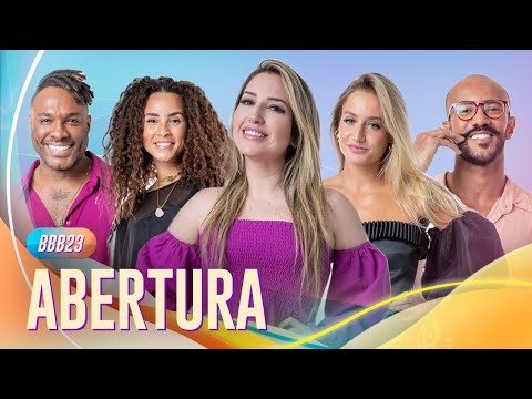 ABERTURA DO BBB 23: AMANDA, BRUNA GRIPHAO, RICARDO ALFACE, DOMITILA, FRED E TODO ELENCO! 💥 | BBB23