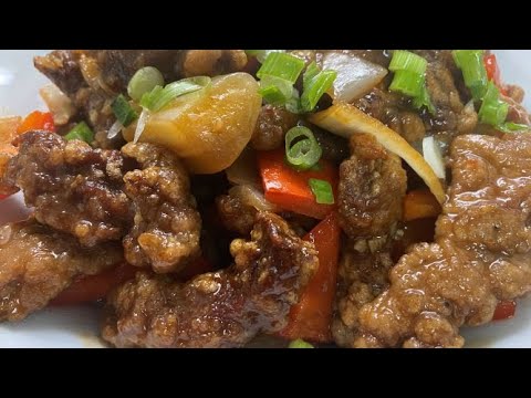 The Best Chinese Beijing Beef (Beef with Oyster Sauce)...