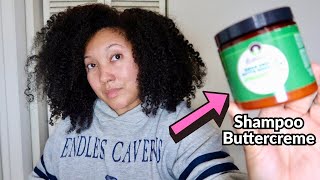 SHAMPOO BUTTERCREME ON CURLY HAIR