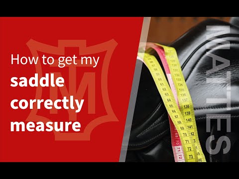 MATTES Measuring the saddle length